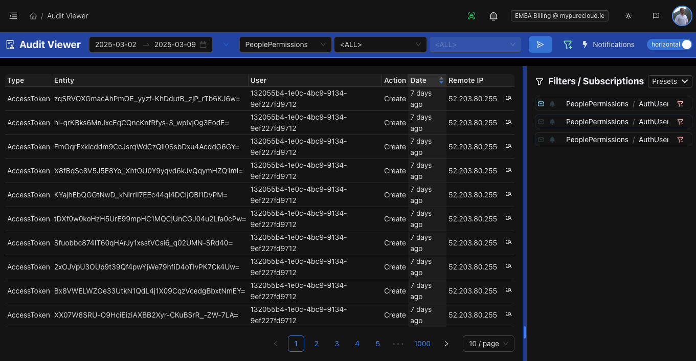 Audit Viewer
